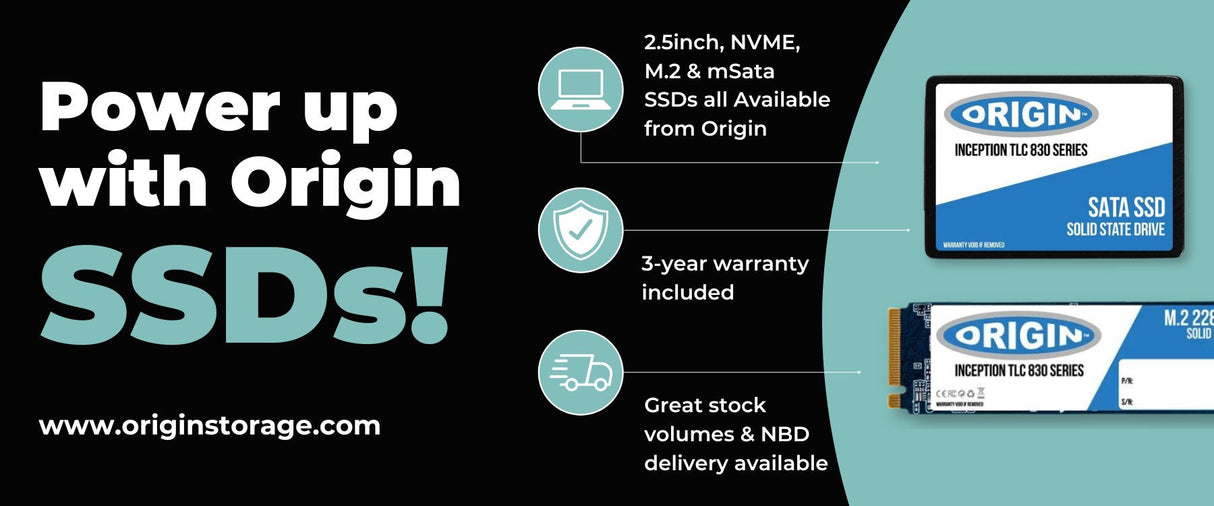 Origin Storage 2tb 3d Pcie 4 M.2 Nvme Ssd