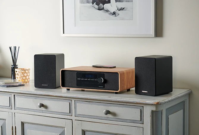 EAN 3499550388510 - Thomson WS400DUO altavoz De 2 vías Negro Inalámbrico y alámbrico 50 W imagen 5