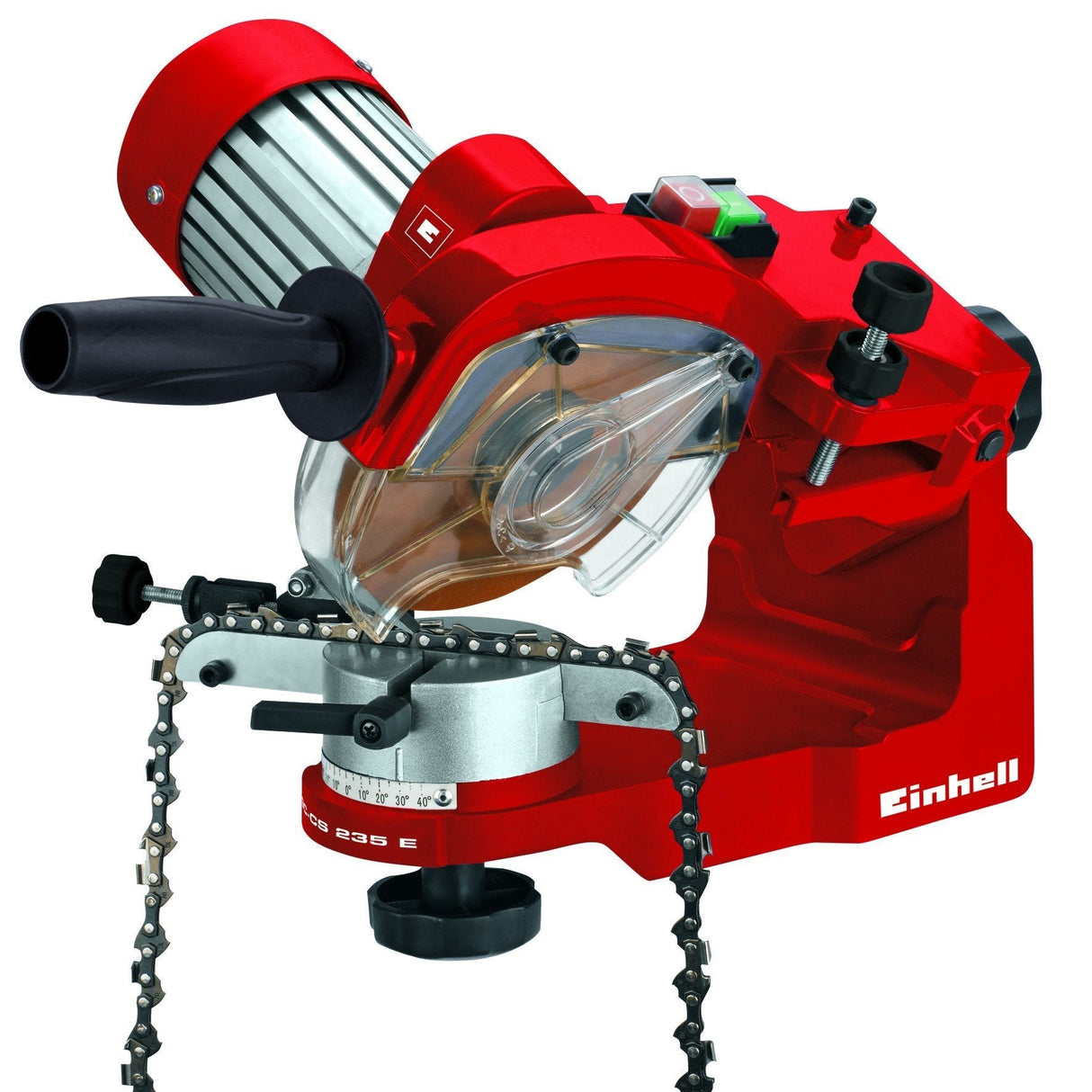 Afilador Einhell Gc-Cs 235 E 235 W 3000 Rpm, Rojo, 235 W, 3000 Rpm, 3,2 Mm, 7,5 Kg, Corriente Alterna, 230 V