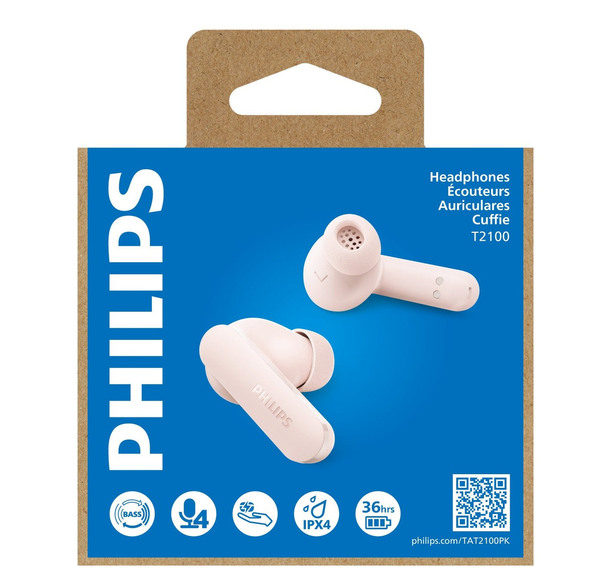 Philips Tat2100pk/00 Pink