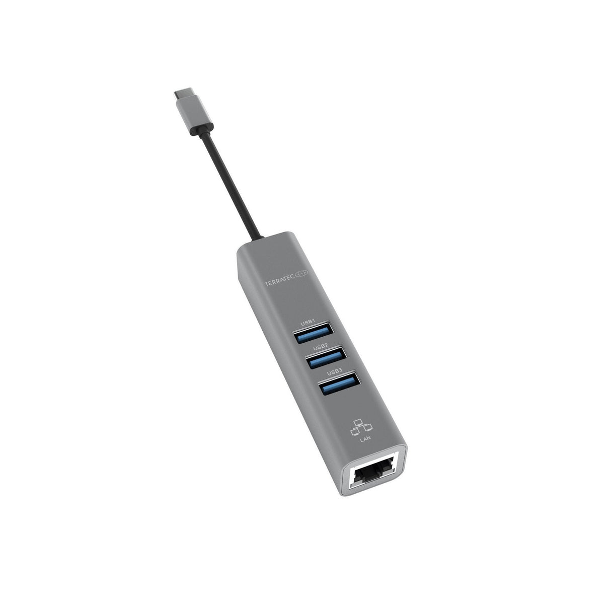 Terratec Hub C2 Usb 3.2 Gen 1 (3.1 Gen 1) Type-C 5000 Mbit/S Plata