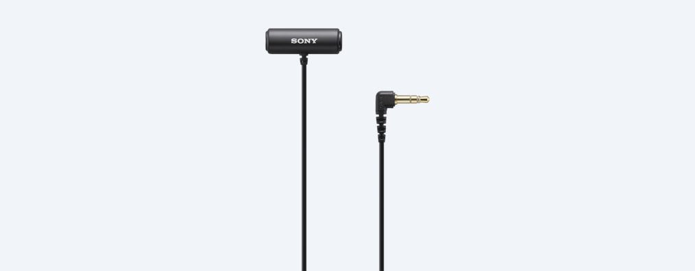Microfono De Solapa Estereo Sony Ecm-Lv1