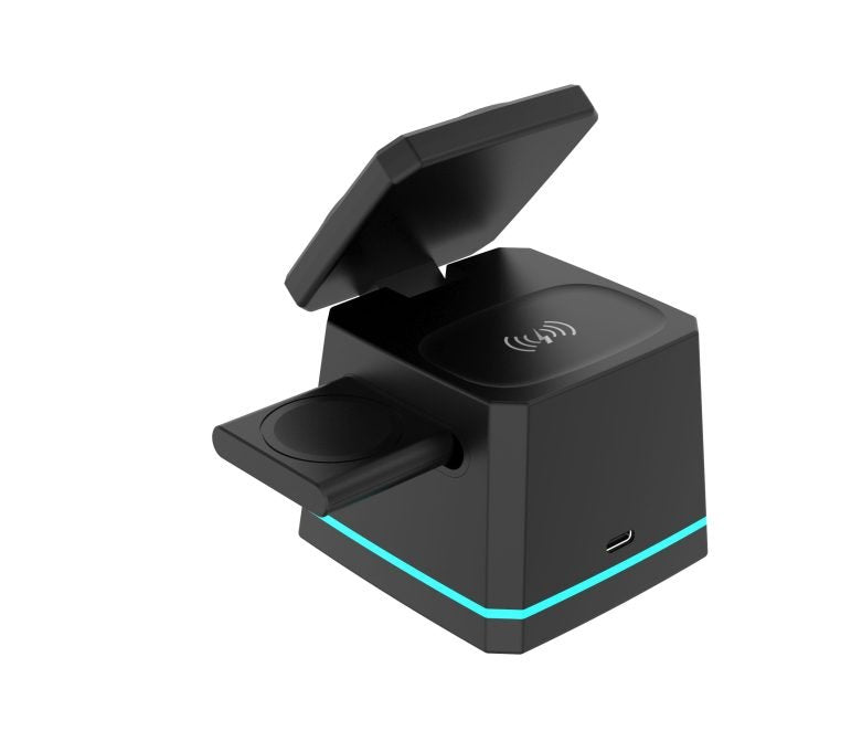 Mag Charge Pad 15w Qi Stand 3-1