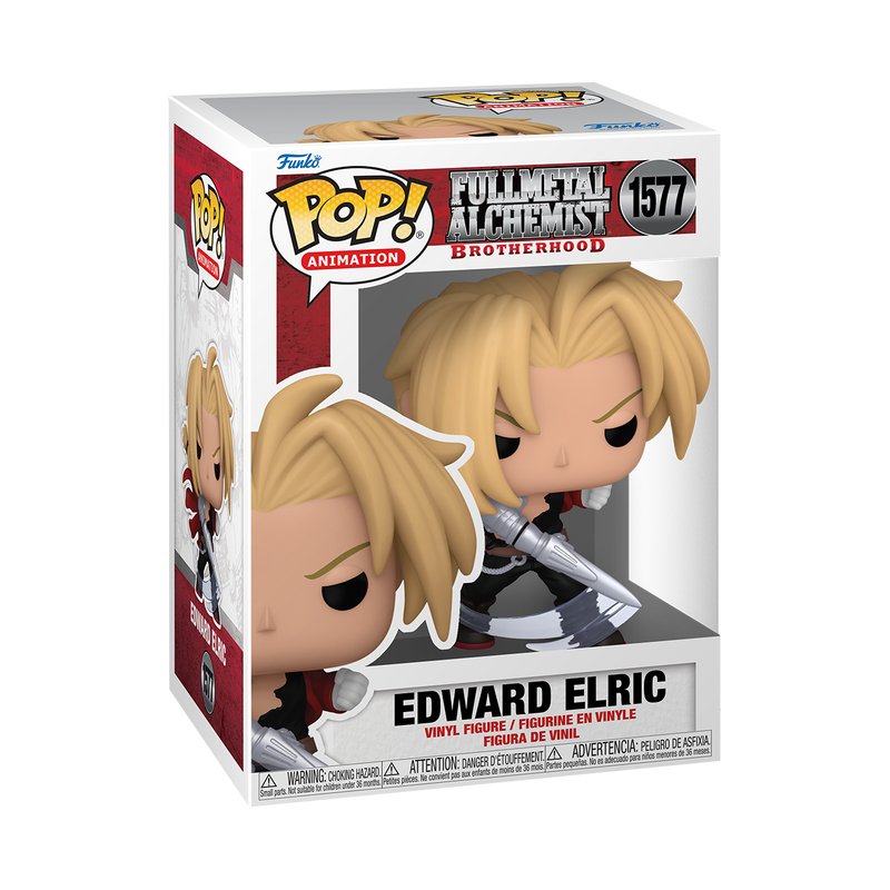 Funko Pop Fullmetal Alchemist Brotherhood Elric Con Espada (Mt) 75616