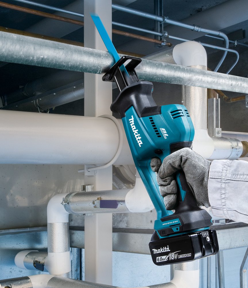 EAN 0088381770972 - Makita DJR189Z sierra recíproca Negro, Azul imagen 3