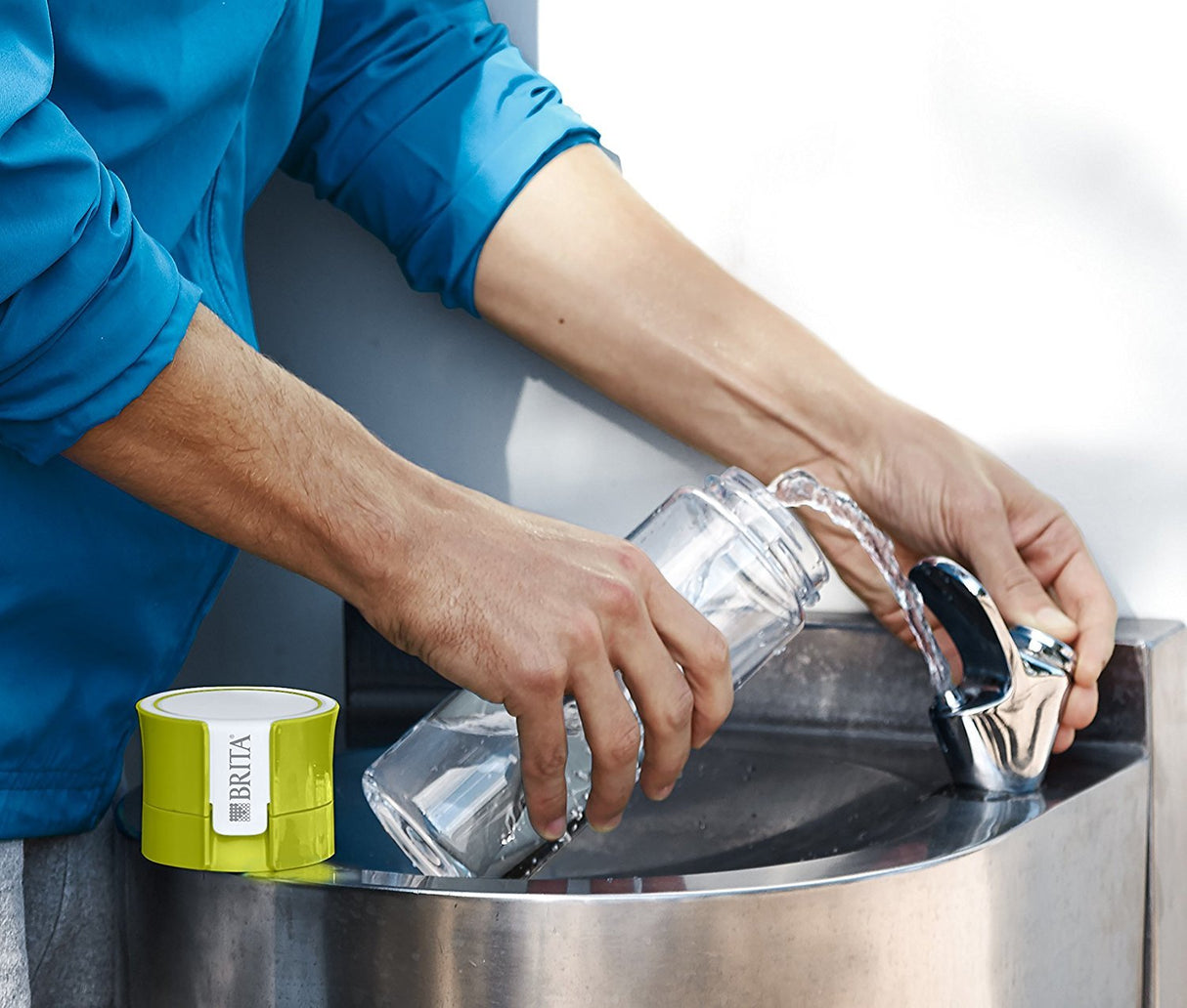 EAN 4006387061562 - Brita Fill&Go Vital Botella con filtro de agua 0,6 L Verde, Transparente imagen 5