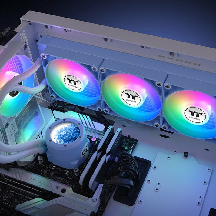 EAN 4711475641525 - Thermaltake TH360 V2 Ultra ARGB Procesador Sistema de refrigeración líquida todo en uno 12 cm Azul imagen 7