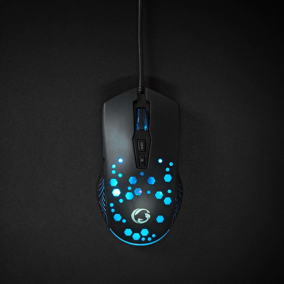 EAN 5412810411276 - Nedis GMWD410BK ratón Juego mano derecha USB tipo A Óptico 7200 DPI imagen 11