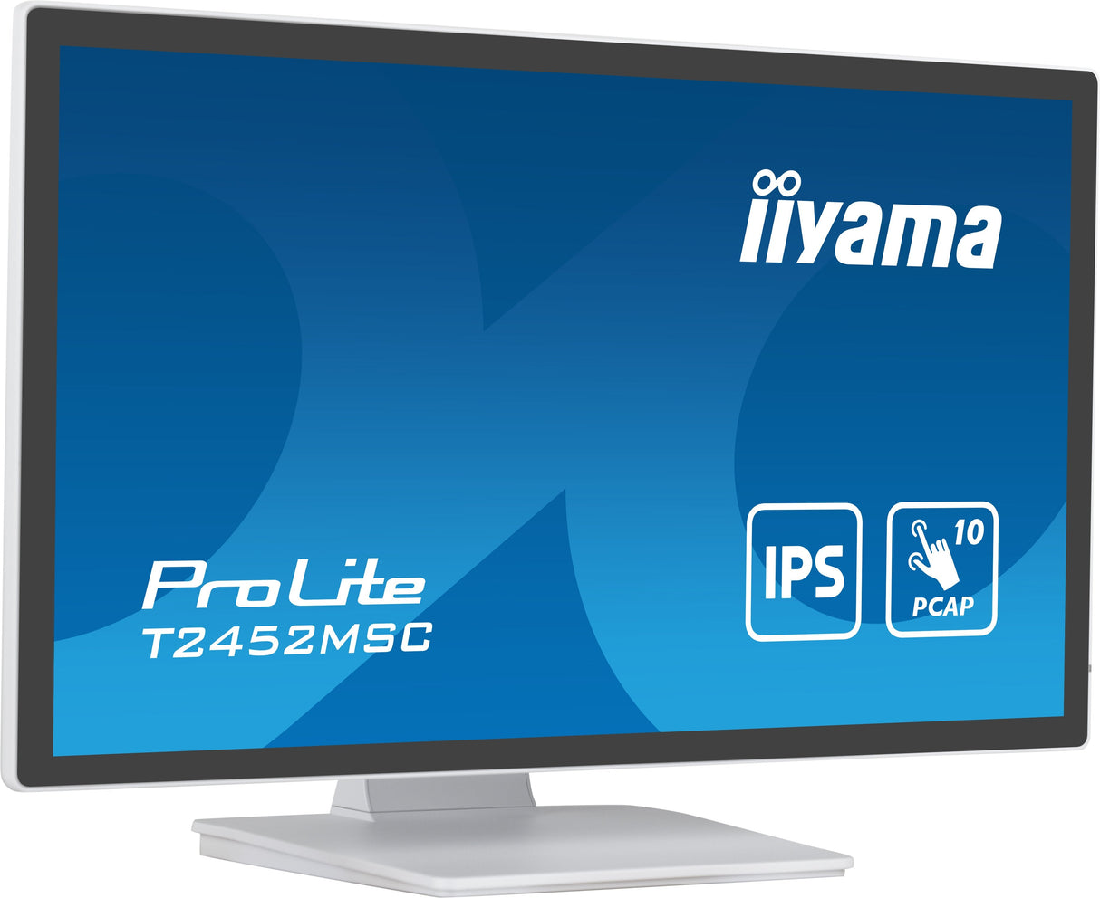 Iiyama 60,5 Cm 23,8" T2452msc-W1 16:9 M-Touch Hdmi+2usb Ips