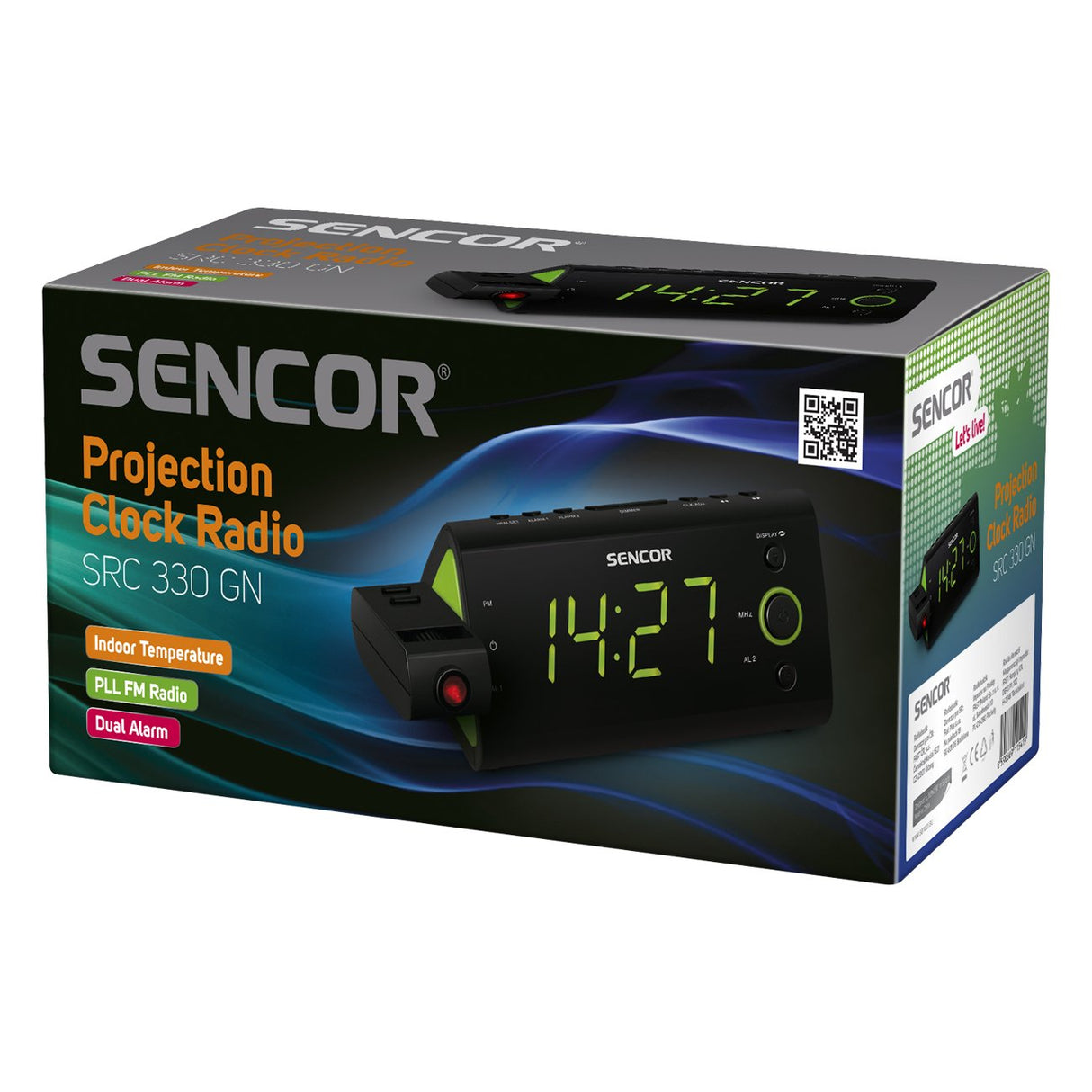 Sencor Src 330gn Radioclock,Time Project
