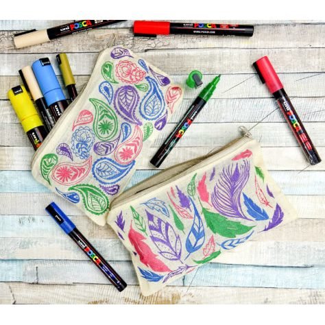 Posca Marcador Pc-1mr No Permanente Punta Extrafina 0.7mm Albaricoque