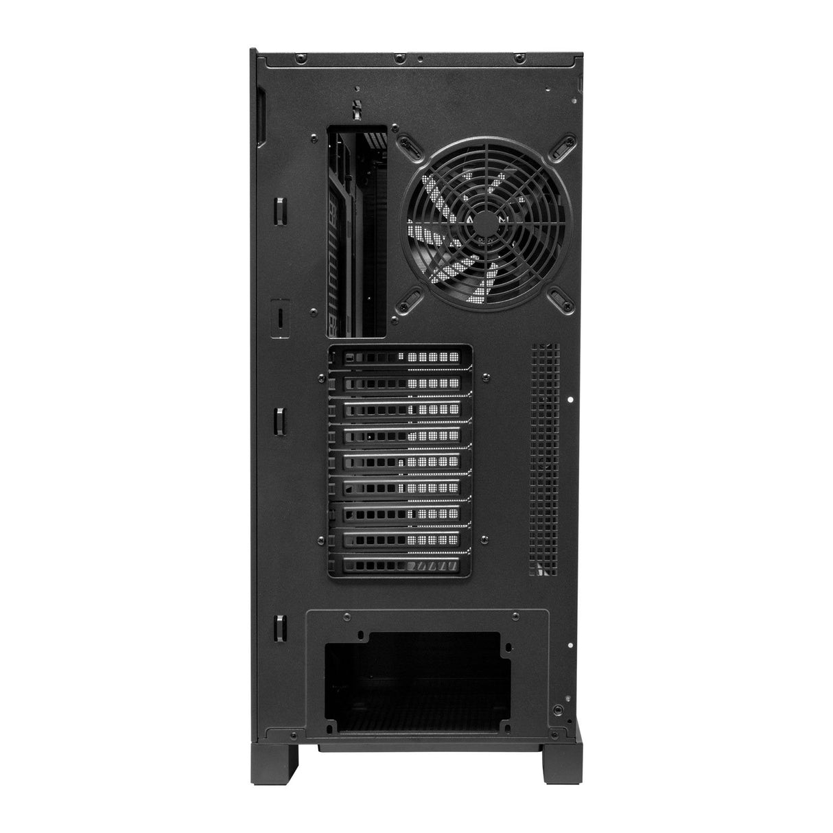 Caja Pc E-Atx Torre Abysm Ai Pro 100 Workstation Negra 9xslots 6xssd 2xhdd 2xusb 3.0 1xusb-C Color Negro