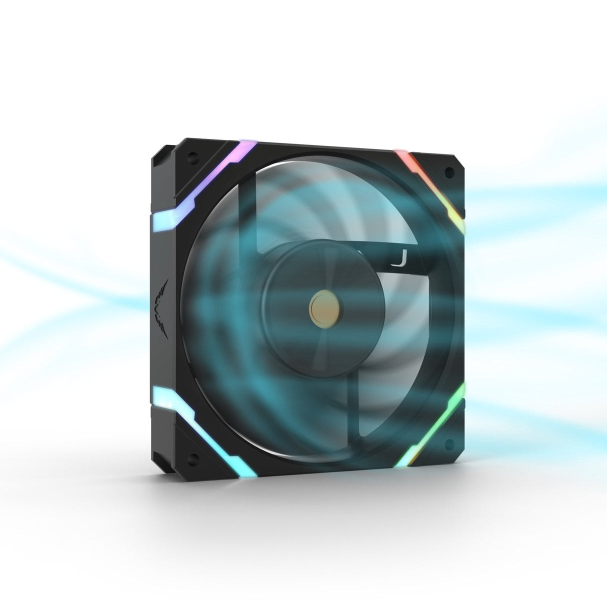 EAN 5298003820274 - Valkyrie VK-FANX12RB sistema de refrigeración para ordenador Procesador Ventilador Negro imagen 2