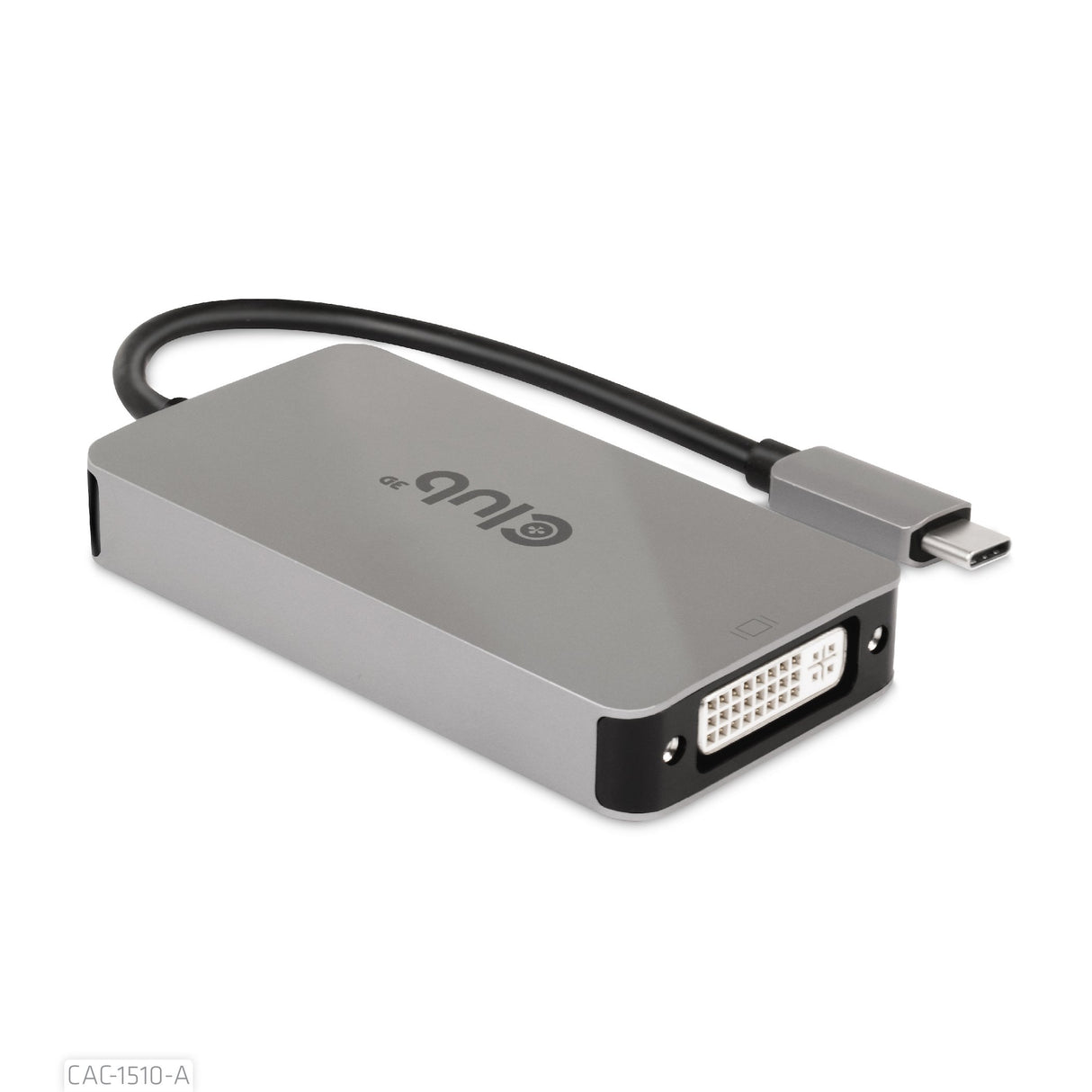 EAN 8719214471651 - CLUB3D CAC-1510-A adaptador de cable de vídeo 0,25 m USB Tipo C DVI-D Gris imagen 9