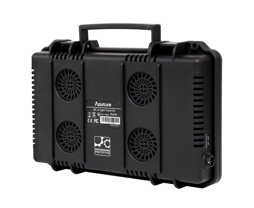 Aputure Mc 4-Light Travel Kit Con Estuche De Carga