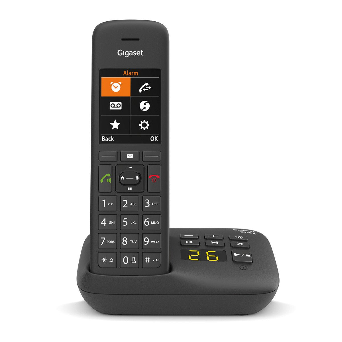 EAN 4250366861531 - Gigaset C575A Teléfono DECT/analógico Identificador de llamadas Negro imagen 2