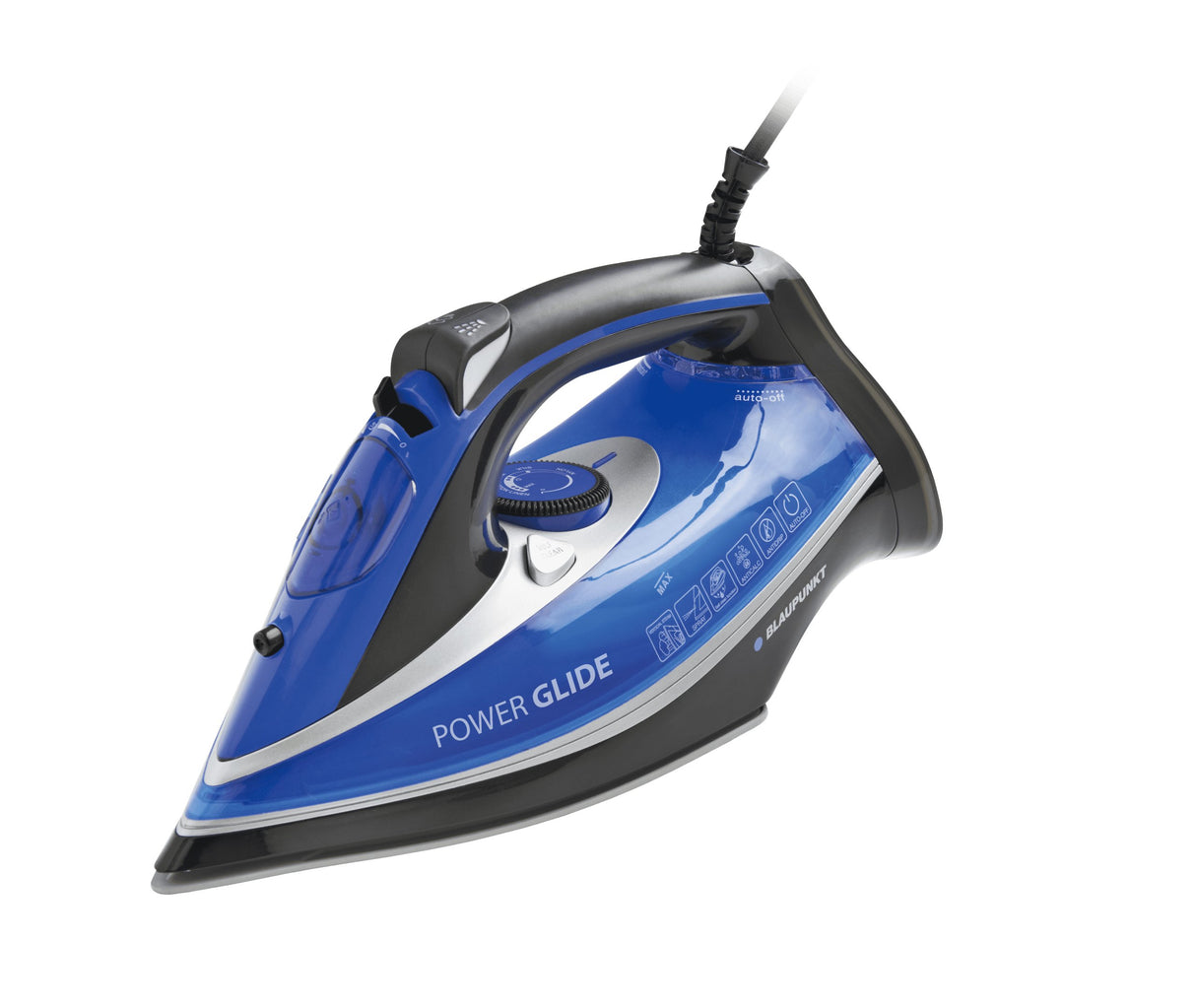 EAN 5901750504754 - Blaupunkt HSI801 plancha Plancha seco Suela de cerámica 3000 W Negro, Azul imagen 1