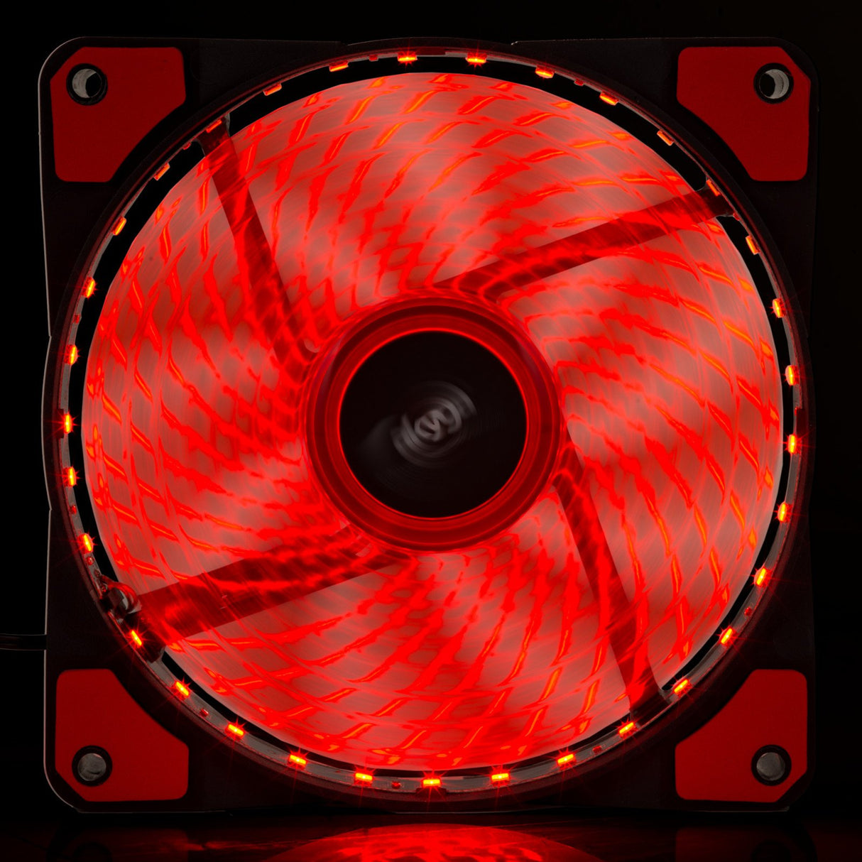 EAN 5901720136114 - Akyga AW-12E-BR sistema de refrigeración para ordenador Carcasa del ordenador Ventilador 12 cm Negro imagen 4