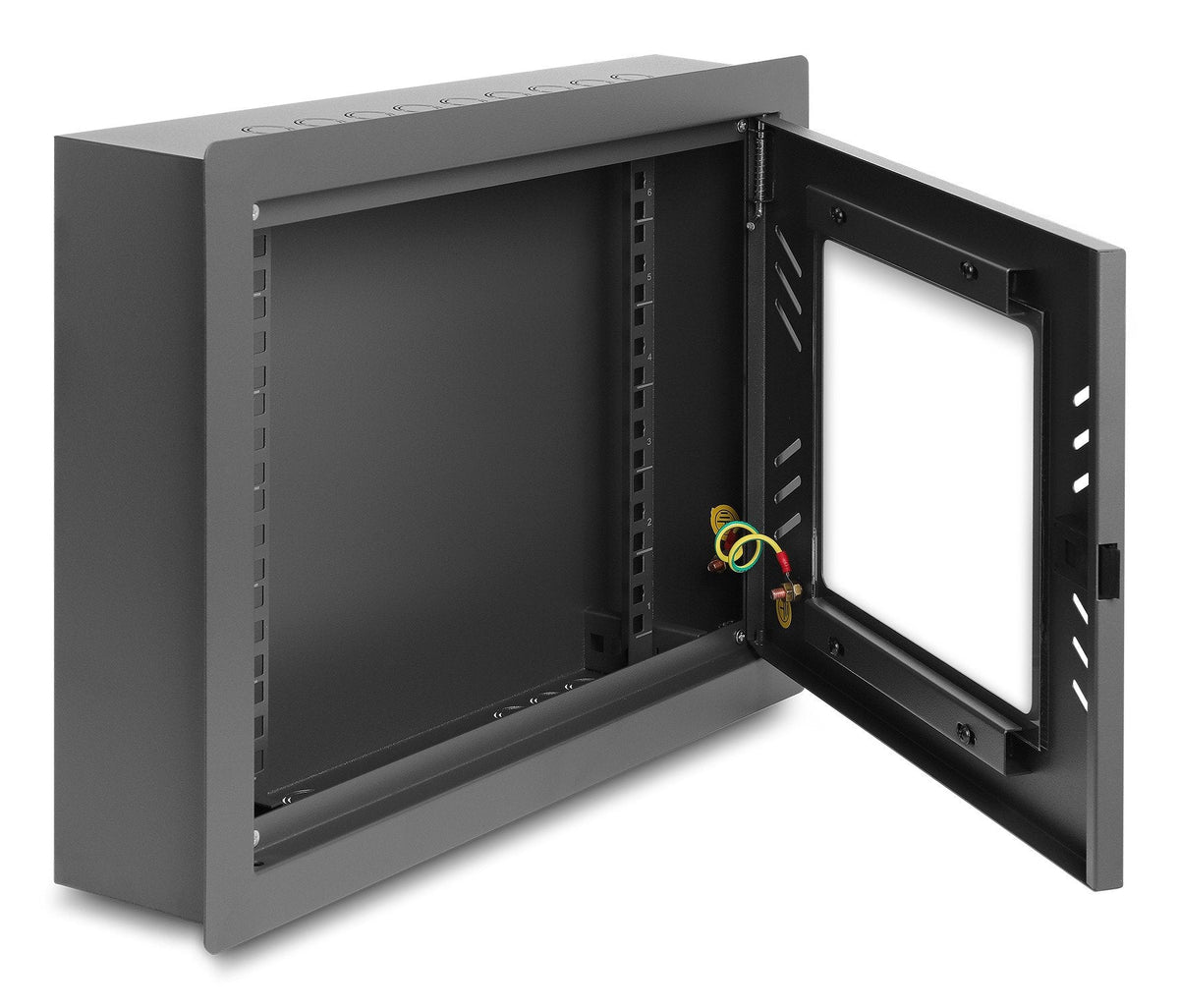 Delock 12? Armario De Red Armario Eléctrico Con Herausnehmbarer Frontabdeckung 6 He Negro