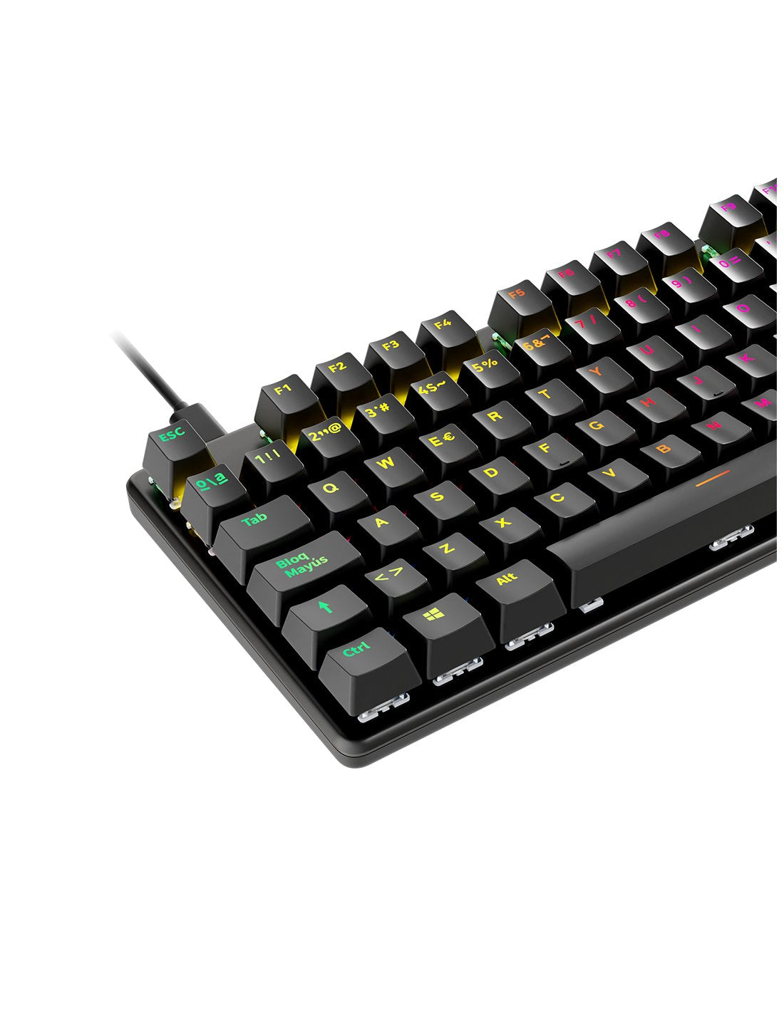 Newskill Gaming Ns-Kb-Serikev2-Tkl Teclado Usb Qwerty Español Negro