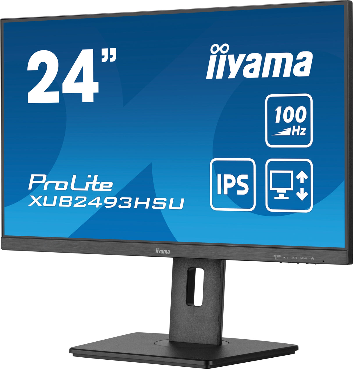EAN 4948570124596 - iiyama XUB2493HSU-B7 pantalla para PC 60,5 cm (23.8") 1920 x 1080 Pixeles Full HD LED Negro imagen 6