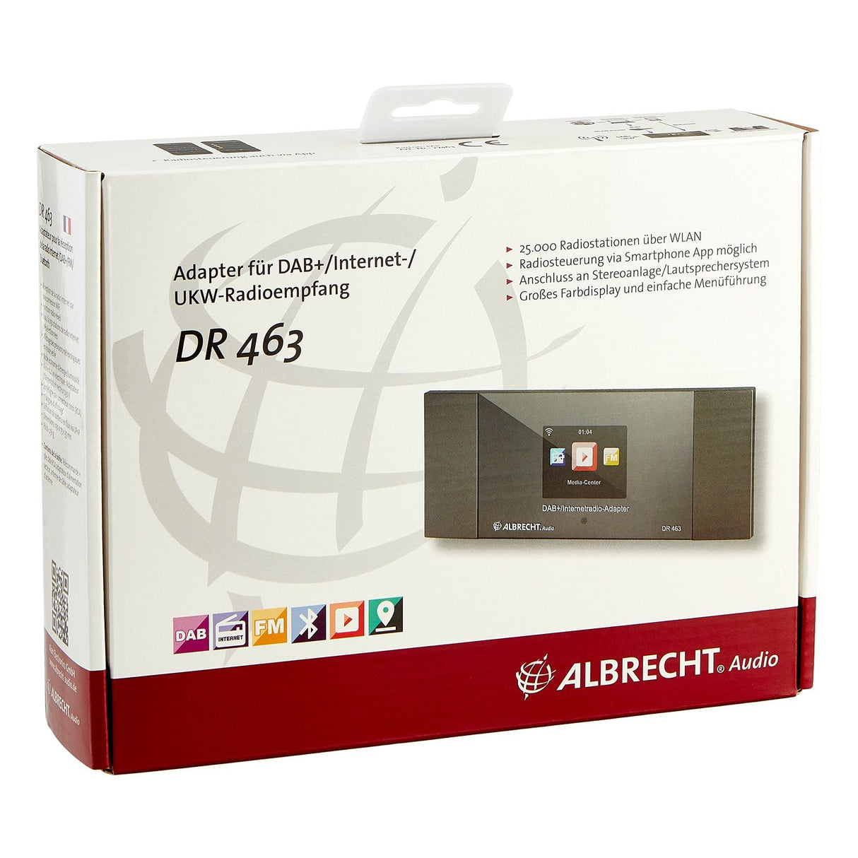 EAN 4032661274632 - Albrecht DR 463 Portátil Digital Gris imagen 5