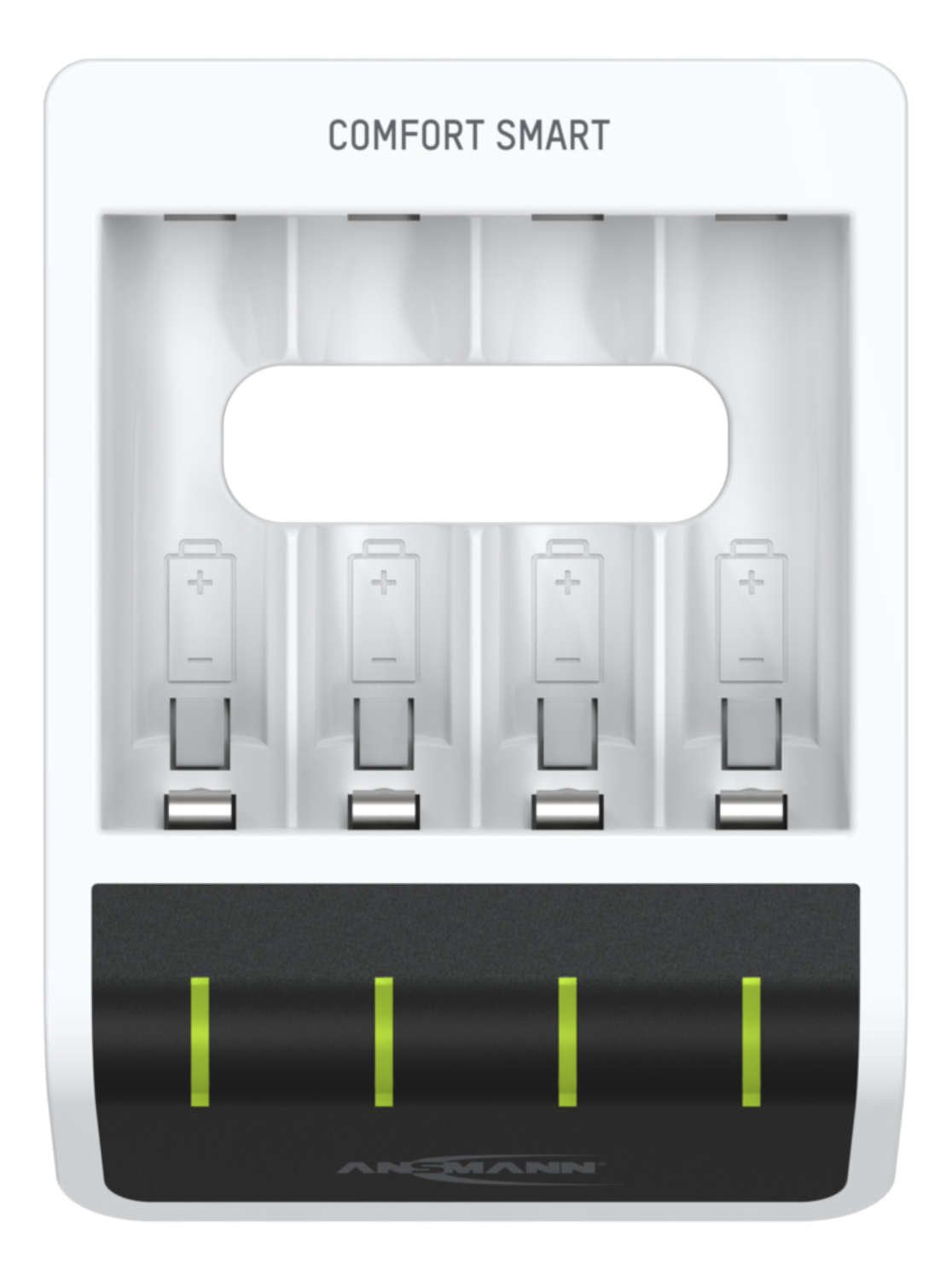 Cargador Ansmann Comfort Smart Entrada Usb Para 1-4 Nimh