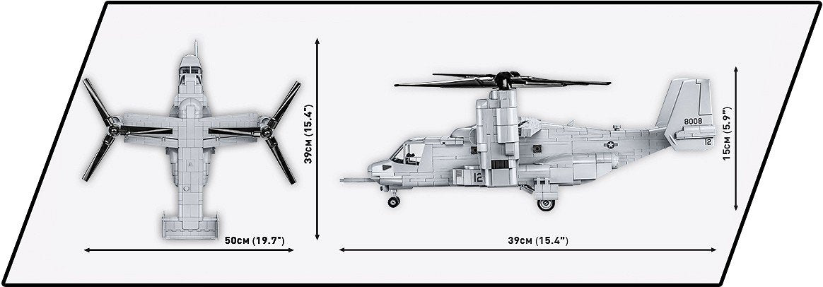 Cobi Bell-Boeing V-22 Osprey, Juguetes De Diseño Cobi-5836