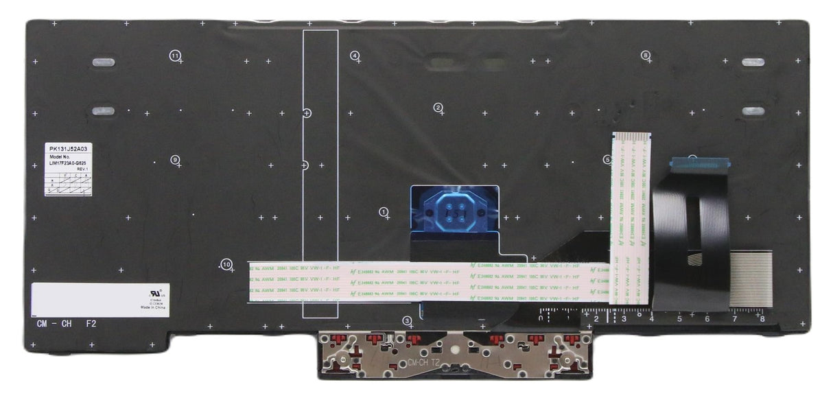 EAN 5704174238614 - Lenovo 5N20V43770 refacción para laptop Teclado imagen 1