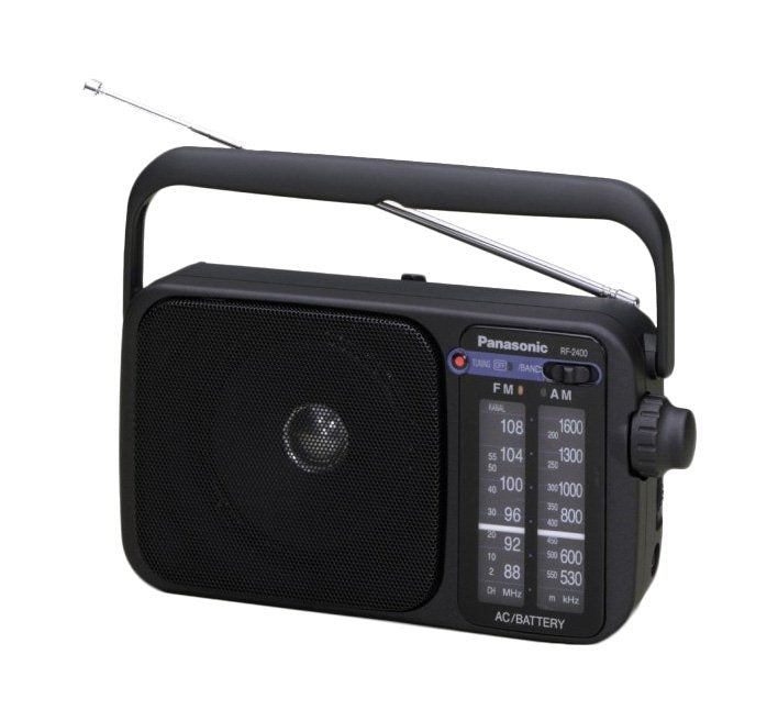 Radio Portátil Panasonic Rf-2400deg-K Negra
