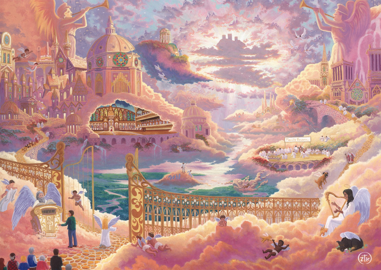Schmidt Spiele Zac Kinkade: El Reino De Los Cielos, Rompecabezas De 1000 Piezas 58608