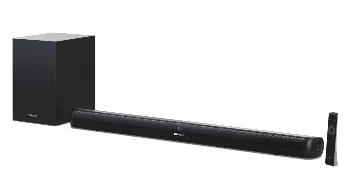Sharp Ht-Sbw202 Altavoz Soundbar Negro 2.1 Canales 100 W