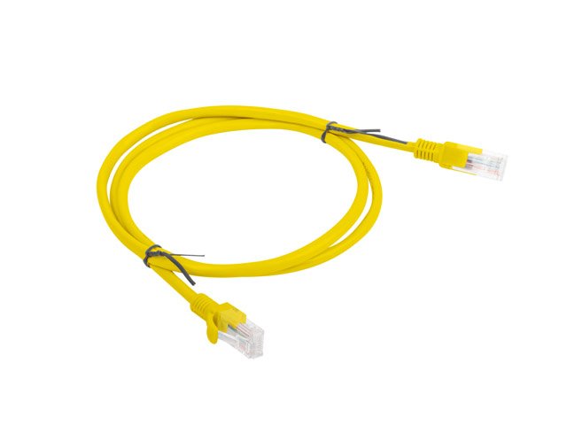 Lanberg Cable De Red Pcu6-10cc-0100-Y,Rj45,Utp,Cat 6,1m,Amarillo