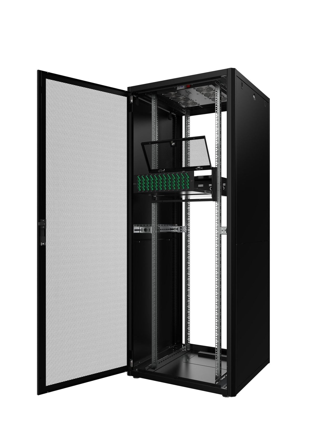 8u 19" Rack Mount, Security Cover Panel