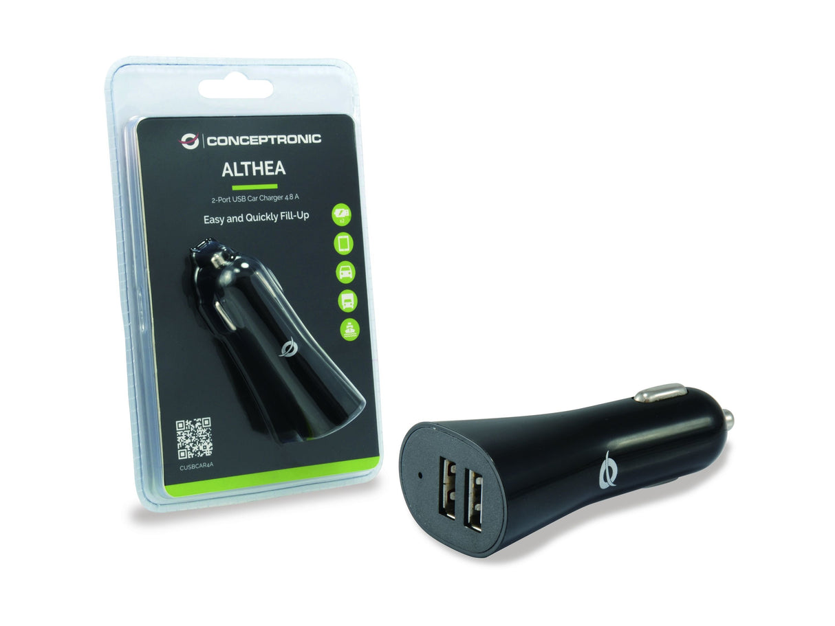 EAN 8714909027250 - Conceptronic CUSBCAR4A Cámara digital, GPS, MP3, Smartphone, Tableta Negro Encendedor de cigarrillos Auto imagen 2
