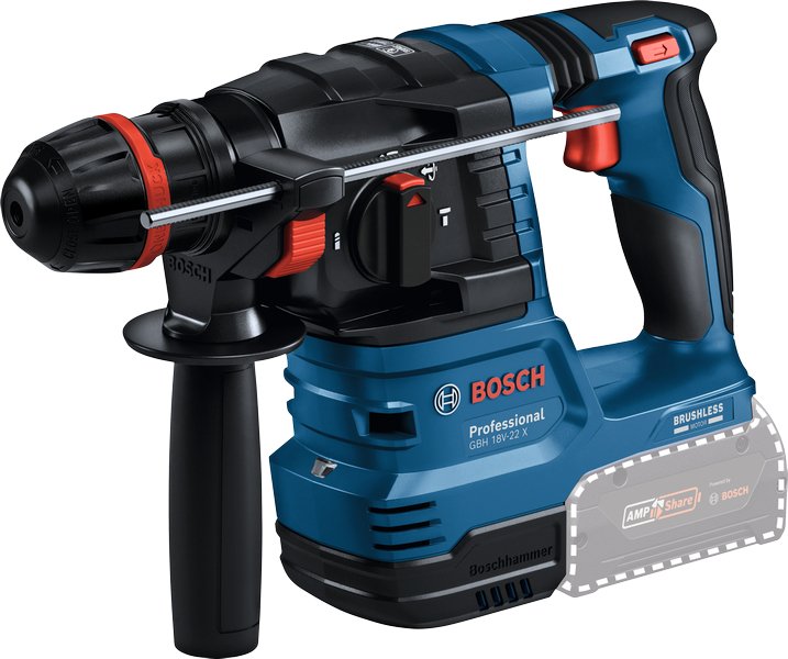 EAN 4053423336559 - Bosch GBH 18V-22 X Professional 1050 RPM SDS Plus imagen 2