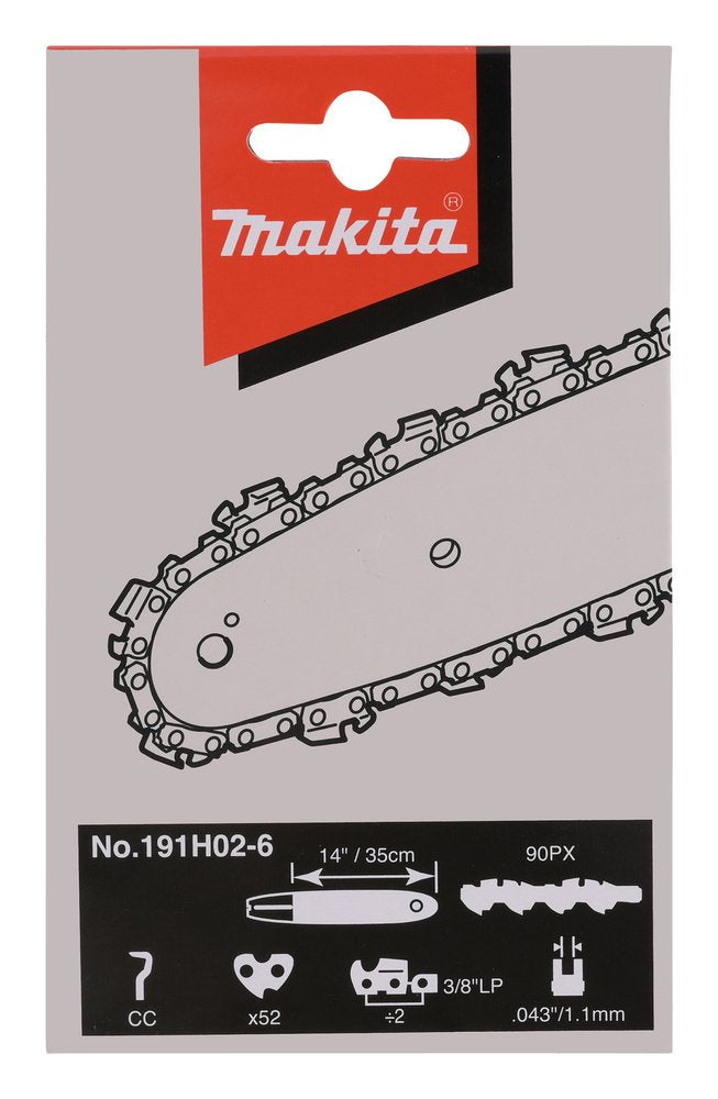 Makita 191h02-6 Cadena Saw Chain 35cm 1,1mm 3/8 Hm