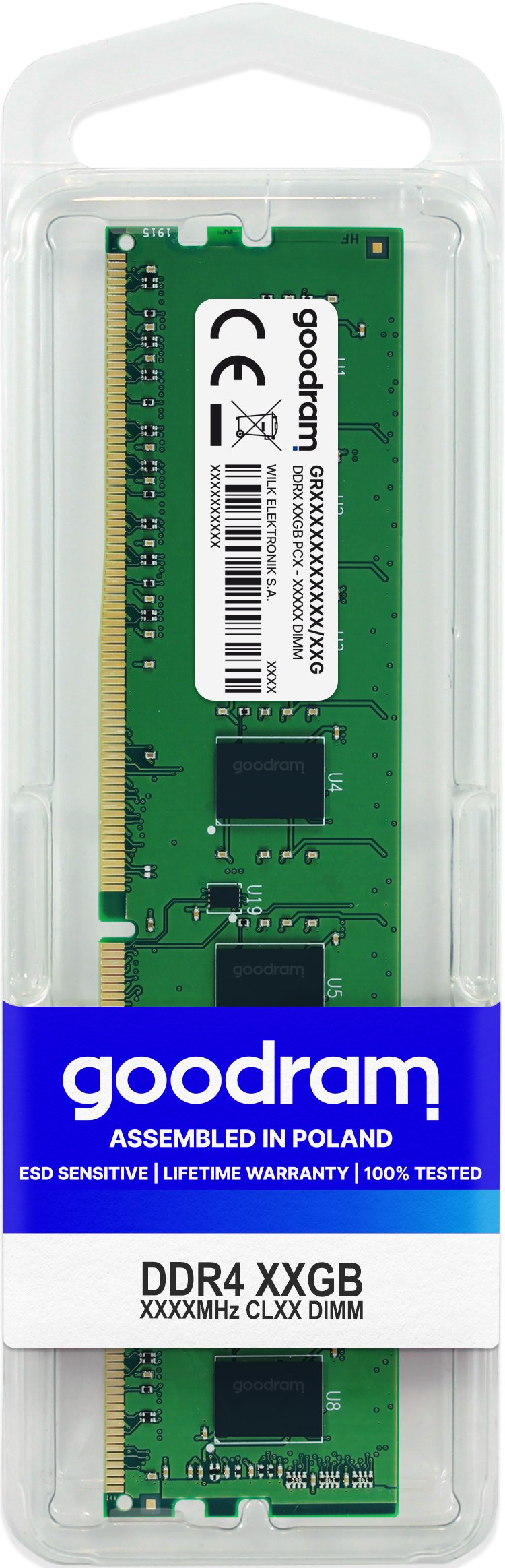Memoria Ram Goodram Ddr4 32 Gb Pc4-21300 2666 Mhz Cl19