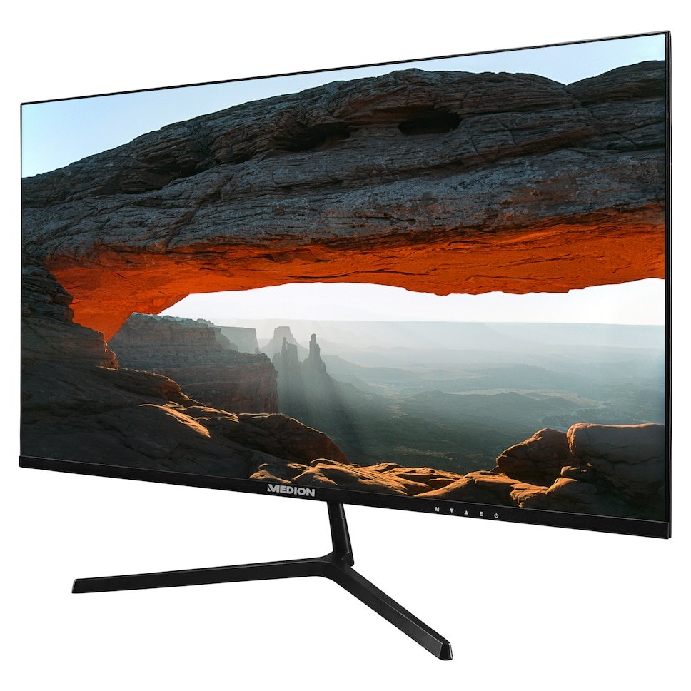 Medion Akoya P52726 Monitor 27" Fullhd Hdr10 - Respuesta 7ms - Angulo De Vision 178â° - Hdmi, Vga, Audio - Vesa 100x100