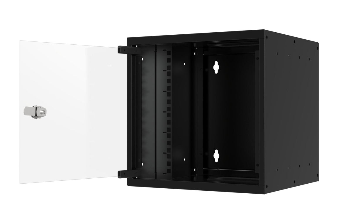 Armario Efb Elektronik Wgb-1004ts.30 Rack 9u Bastidor De Pared Negro