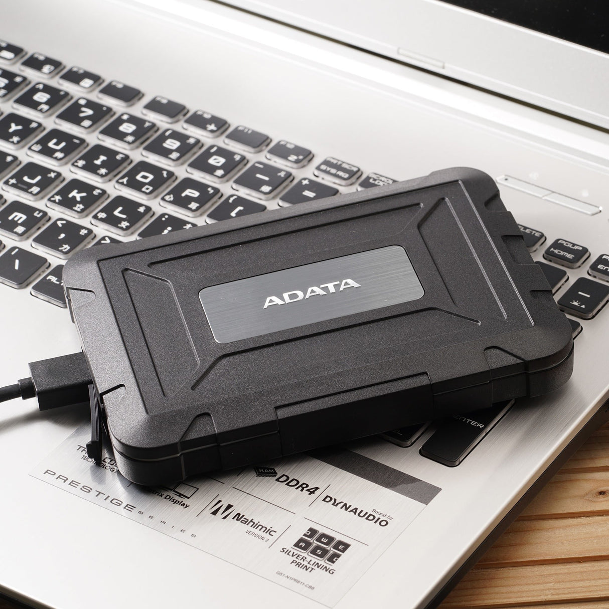 EAN 4713218463234 - ADATA ED600 Carcasa de disco duro/SSD Negro 2.5" imagen 5