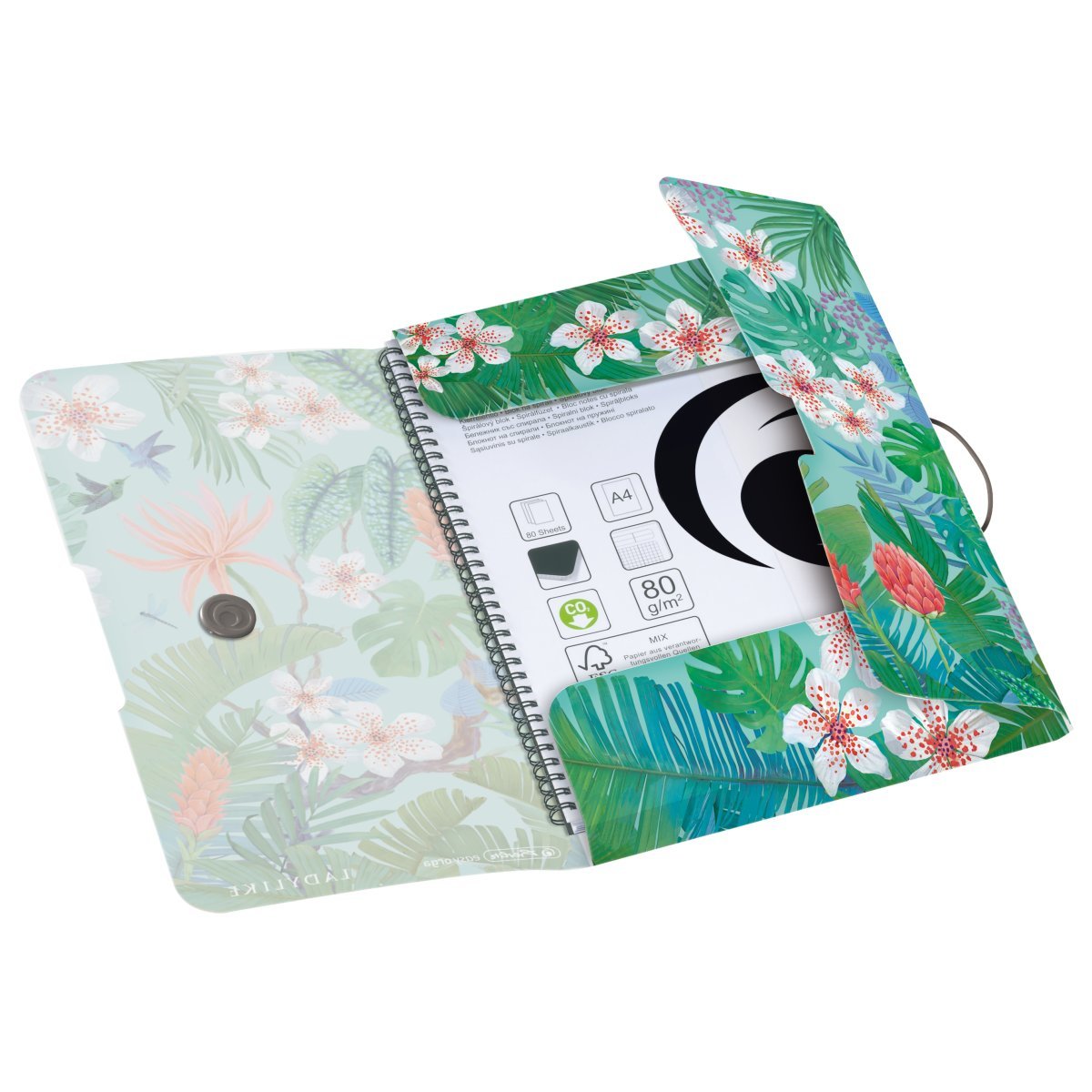 EAN 4008110362830 - Herlitz 50043996 carpeta Polipropileno (PP) Multicolor A4 imagen 1