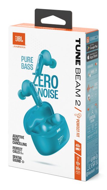 EAN 1200130016493 - JBL Tune Beam 2 Auriculares Inalámbrico Dentro de oído Llamadas/Música Bluetooth Turquesa imagen 11