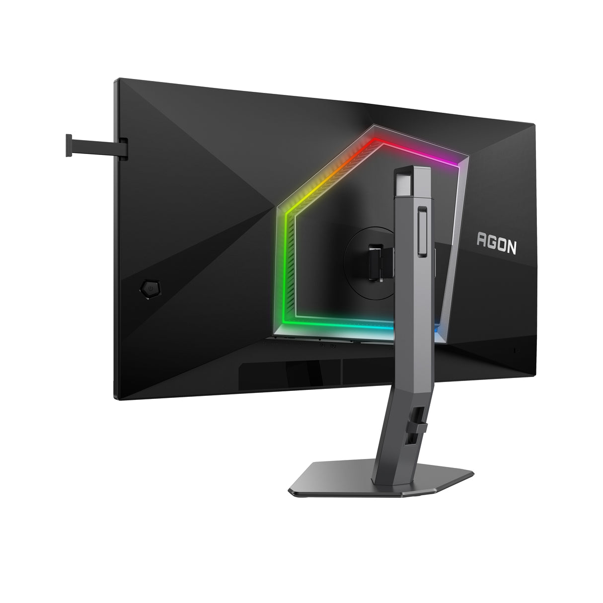 Monitor Aoc Ag276fk 27 "Negro (Matt)/Gris Oscuro, Fullhd, Fast-Ips, Usb Hub, Adaptive-Sync, Panel De 520hz Ag276fk