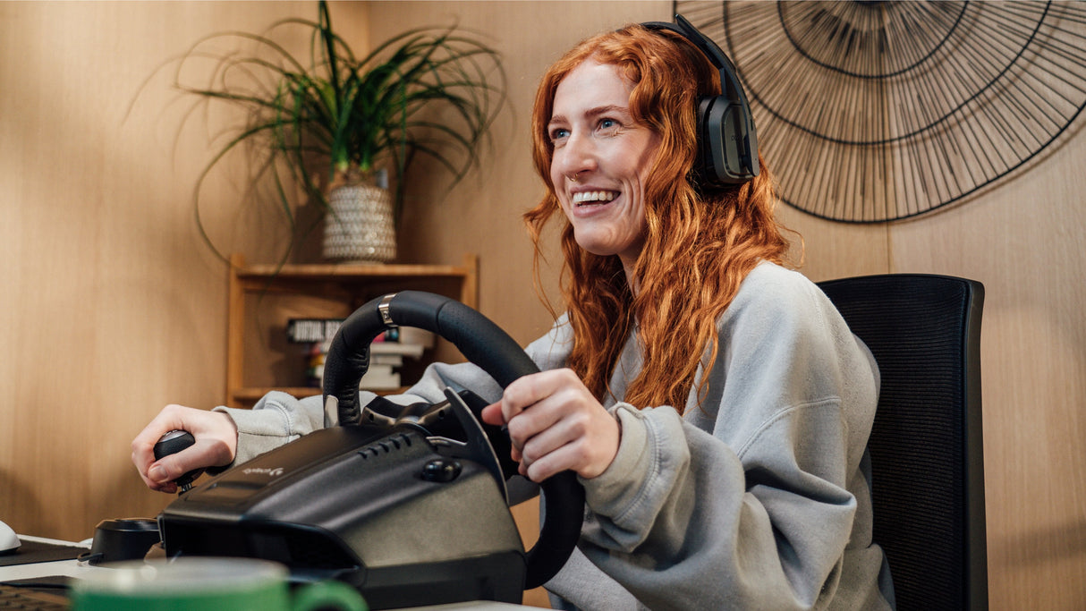 Volante De Carreras Logitech G920 Driving Forcé Para Xbox One Pc Forcé Feedback Con Dos Motores 900 Rotación Pedales Calibracion Automatica