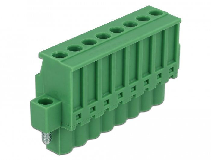 Terminalblock Set Para Carriles Din 8 Pin Con Bloqueo Roscado