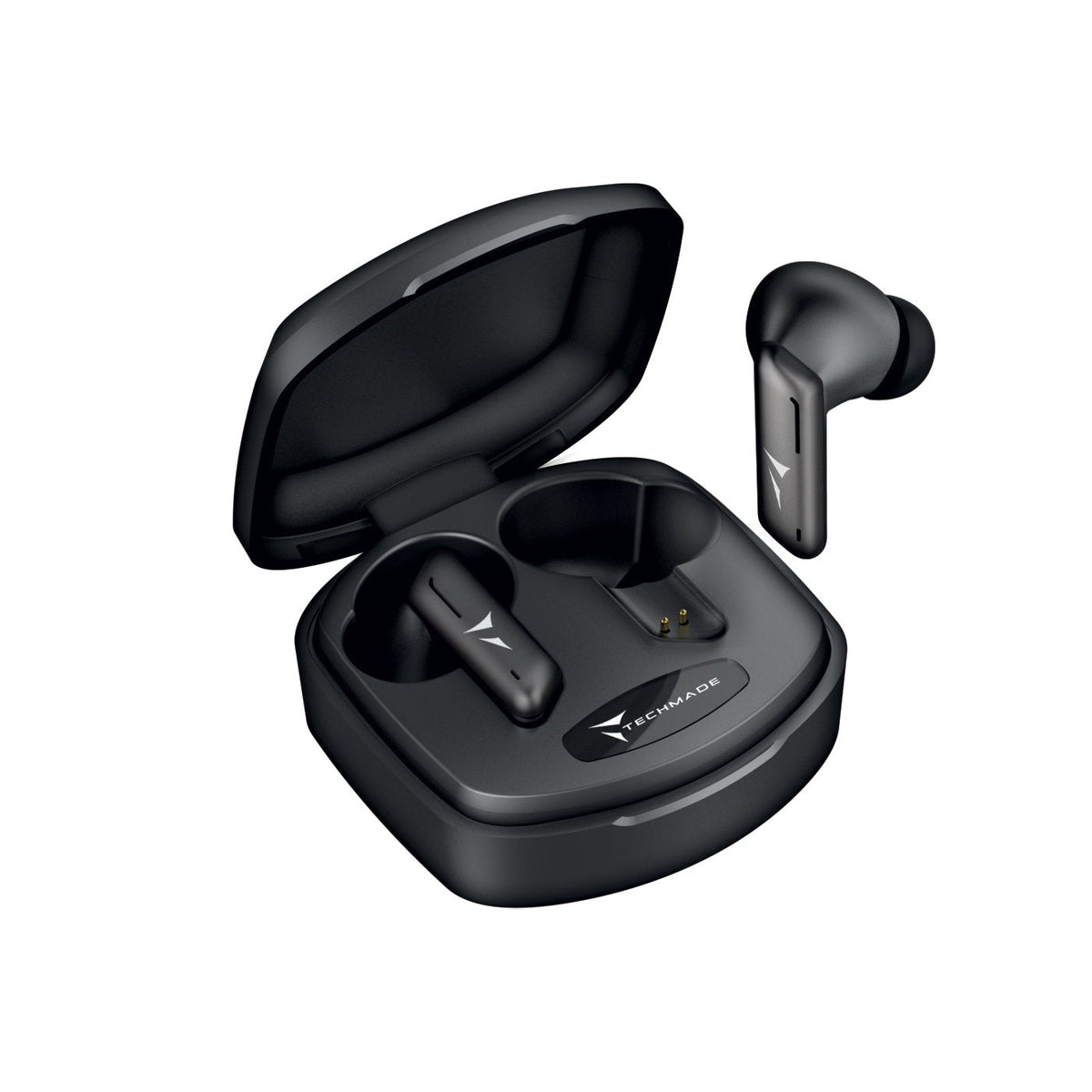 Auriculares Techmade Tm-K175-Bk Inalámbrico Bluetooth Negro