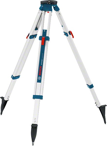 Bosch Professional Baustative Bt 170 Hd Professional Aluminium, 5/8 ", Para Láser De Punto, Línea Y Rotativo 0601091b00