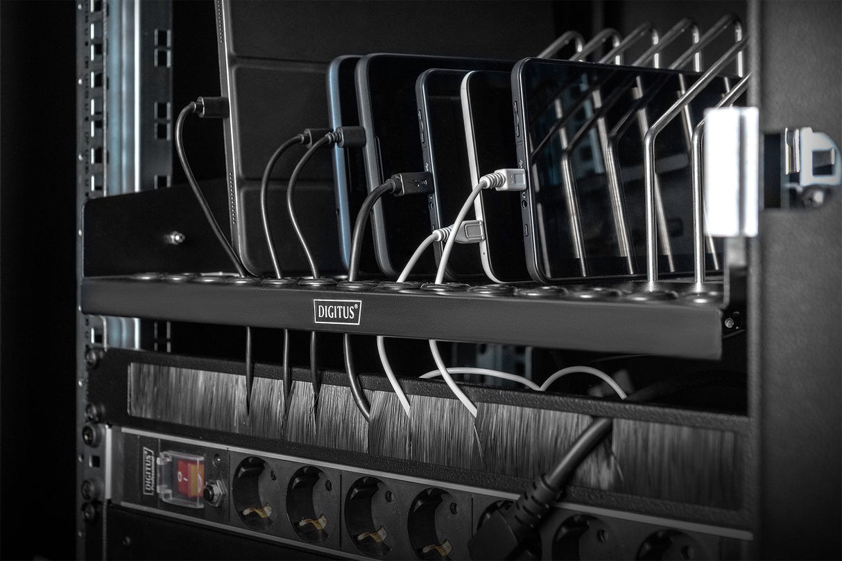 Estante Extraíble Digitus Dn-97665 Para Tabletas, Computadoras Portátiles, Teléfonos Inteligentes