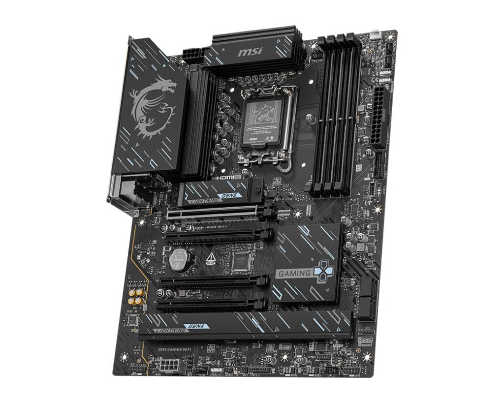 Placa Base Msi Z890 Gaming Wifi, Negra 7e54-006r